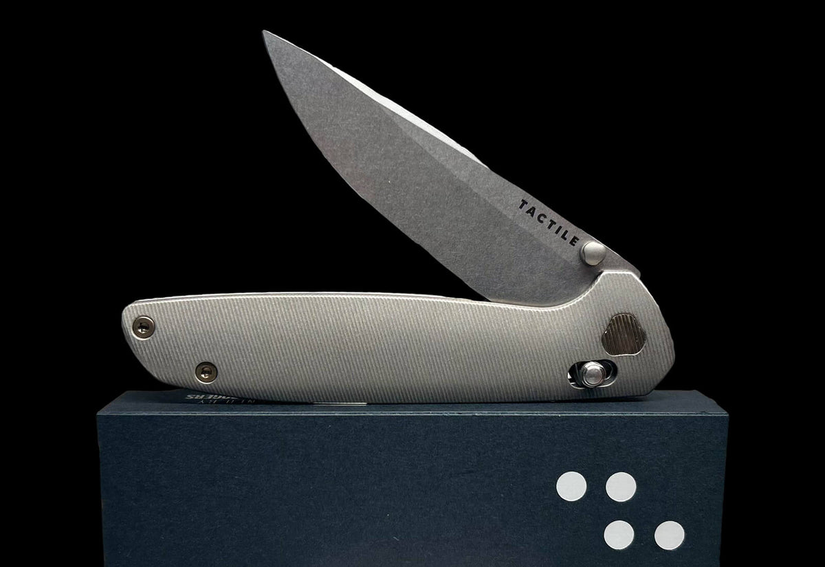 Складаний ніж Tactile Knife Co. Maverick Stonewashed + Bronze